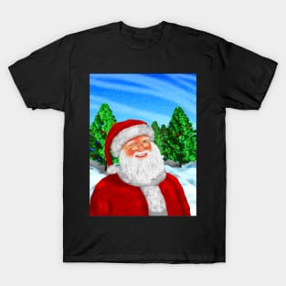 Winking Santa T-Shirt